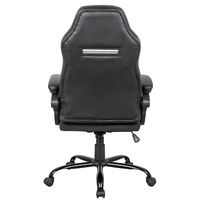 Chaise de jeu pivotante en cuir sur mesure avec refroidissement et hauteur réglable pour salles informatiques commerciales