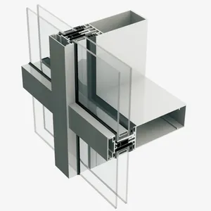 aluminium stick frame curtain wall