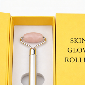 Emballage cosmétique personnalisé haut de gamme pour outil de soin de la peau Beauty Roller, logo personnalisé, laminage mat, usine OEM ODM - Product Image 5
