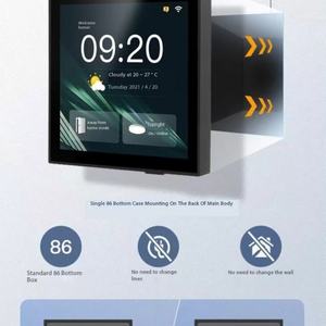 Glomarket pour la vie intelligente, panneau de commande tactile WiFi 4 pouces avec passerelle intégrée, Alexa intégré, multifonction, IP21 - Product Image 5