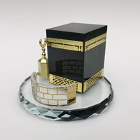 Cadeaux islamiques personnalisés en cristal KAABA, ornement en verre, arabie saoudite, tour d'horloge pour souvenir islamique pour cadeau makka