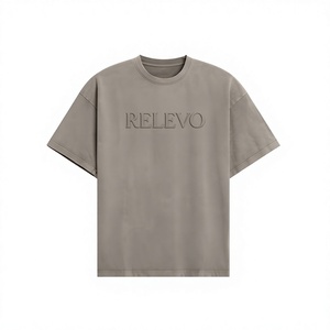 T-shirt surdimensionné de qualité supérieure pour hommes et femmes, tee-shirt unisexe en coton élégant avec impression de logo, streetwear décontracté tendance - Product Image 1