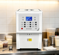Distributeur de poudre à trémie unique HENGZHI pour les salons de thé, machine à distribuer la poudre de thé au lait, équipement pour les bars à thé