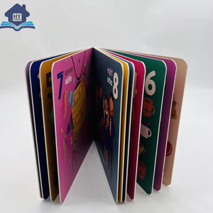 Benutzer definierte Kinder Touch and Feel Printing Englisch Lern bücher Board Book für Kinder - Product Image 1