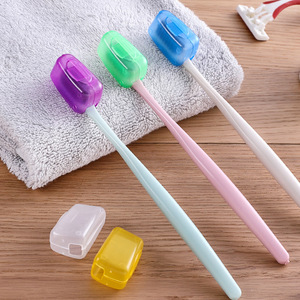 Portable travel <b>toothbrush</b> <b>head</b> cover and <b>toothbrush</b> case available. Creative <b>toothbrush</b> <b>head</b> protective cover and <b>toothbrush</b> - Product Image 1