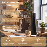 Diffuseur d'arômes intelligent Google Home, diffuseur de parfum en aluminium de luxe pour bureau, boutique, diffuseur d'huiles parfumées silencieux