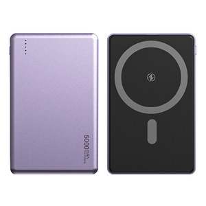 Conception à adsorption magnétique puissante, attire les téléphones portables avec fermeté, sans glissement, pratique, mains libres, charge sans fil, batterie externe - Product Image 5