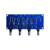 XH-A901 NE5532 Papan Tone Preamp Pre-amp dengan Penyesuaian Volume Treble Bass Pengontrol Nada Pre-amplifier untuk Papan Amplifier