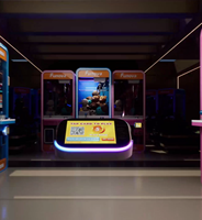 Système de gestion sans espèces Funova T10 avec lecteur de cartes pour borne d'arcade, connexion WIFI/4G/câble réseau pour salles de jeux