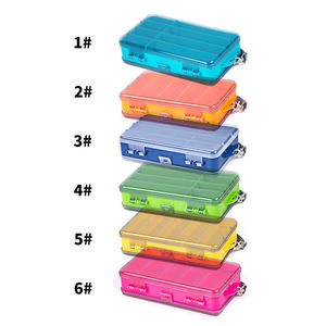 Caja de Pesca Ecológica e Impermeable <span class=keywords><strong>NARON</strong></span>, Diseño de Doble Cara, 13 Compartimentos, Estuche de Almacenamiento para Uso en Lagos y Ríos - Product Image 6