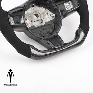 Volante de coche de fibra de carbono <span class=keywords><strong>Real</strong></span> para <span class=keywords><strong>Jaguar</strong></span> XF F-type f-pace E Pace XE volante soporte duradero Color personalizable - Product Image 6
