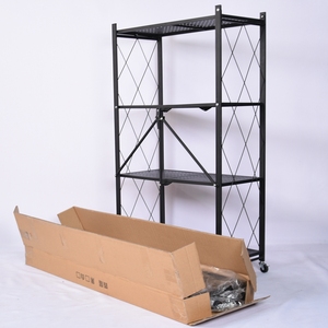 Chất Lượng Cao Hot Bán Công Suất Lớn Nhà Bếp Giá Kệ Màu Trắng Và Màu Đen Sắt Kim Loại Phòng Tắm Lưu Trữ Kệ - Product Image 6