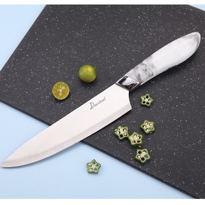 Durable Cutting Knife Stainless Steel Kitchen Knife Set Bread Utility Chef Knives With Knife <b>Block</b> - Product Image 4