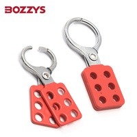 Loquet de sécurité en aluminium moulé par injection du fabricant OEM avec poignée en nylon enduit de vinyle pour révision d'équipement de porte industrielle