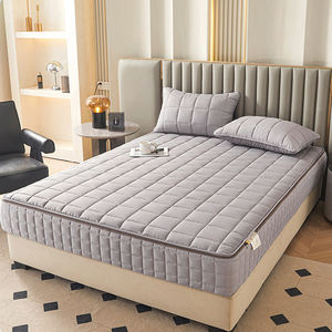 Kapitone Yatak Örtüsü Fermuarlı Kalınlaştırılmış Yatak Koruyucu Kılıf - Product Image 5