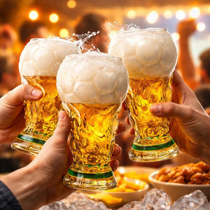 Offre Spéciale – Verres à Bière Grande Capacité 500ML en Forme de Ballon de <span class=keywords><strong>Football</strong></span> – Tasse à Bière Coupe du Monde 2026 pour Bar, Fêtes et Cadeau pour les Supporters - Product Image 4