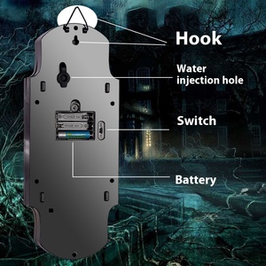 DAMAI Halloween Spray Doorbell <b>Motion</b> <b>Sensor</b> SkeletonHand with Fog Scary Sound Red <b>Light</b> for Halloween Party Outdoor Decoration - Product Image 5