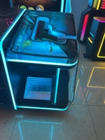 Machine de jeu de tir d'arcade à monnayeur pour 2 joueurs, très populaire, avec support en anglais, construction en plastique, pour usage intérieur