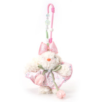 Porte-clés Lapin en Peluche Styles Variés, Breloques de Sac Animaux en Peluche Mignons Kawaii, Accessoires Porte-clés Mini Breloques de Sac