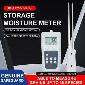 เครื่องวัดความชื้นแบบดิจิตอลสำหรับไม้ สิ่งทอ เส้นด้าย หนัง กระดาษ - Product Image 3