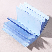 Carnet de voyage en carton durable avec impression personnalisée, logo estampé à chaud or, reliure cousue, pour passeport