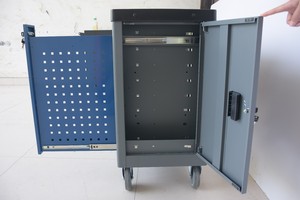 Hot Selling OEM Lockable 7 <strong>Drawers</strong> Heavy Duty Steel <strong>Workshop</strong> Tool Storage Cabinet Rolling Tool Chest Garage Tool Cart Trolley - Product Image 3