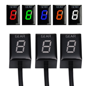 Indicateur de vitesse LED universel pour moto, affichage numérique LCD du niveau de vitesse pour <span class=keywords><strong>Honda</strong></span> - Product Image 1