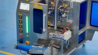 Automatische trilkom-vulmachine voor het tellen en verpakken van gummy snoepjes, soft candy en jelly candy in zakjes