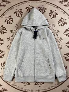 RL Ralph per Label Cardigan Autunno Inverno in Cotone Pesante con Stampa Animalier, <span class=keywords><strong>Felpa</strong></span> con Cappuccio per Coppia, Ricamo, Vestibilità Ampia con Zip - Product Image 5