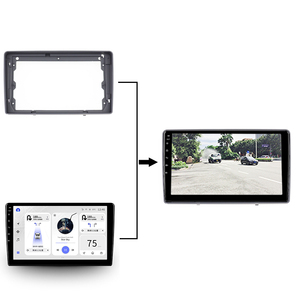 <span class=keywords><strong>Nuova</strong></span> vendita calda fascia telaio per 2004-2007 <span class=keywords><strong>CITROEN</strong></span> ELYSEE 9 pollici Stereo di navigazione universale lettore multimediale auto telaio Android - Product Image 5