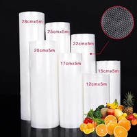 Cuisson en plastique scellant sous vide Transparent emballage alimentaire stockage alimentaire sac sous vide sacs de stockage pour scellant sous vide