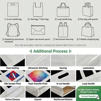 Bolsa de Compras Ecológica Personalizada al por Mayor, Bolsa de Supermercado Reutilizable y Sostenible, de Gran Capacidad, para Promociones en Tiendas