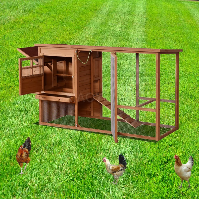 Shaw Ye Classic Style Wooden Pet House Chicken Coop Houses With Sleep Box For Sale