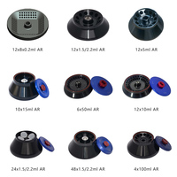 Centrífuga de Laboratorio MKE de Sobremesa Portátil con Motor DC sin Escobillas de 24/12 Orificios y 21000 RPM, Rotor de Ángulo Fijo 31061xg RCF 4x100ml