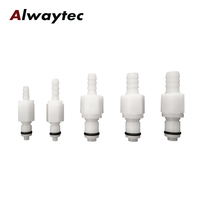 Raccord mâle à dégagement rapide CPC 1/4 "3/8" 5/16 "tuyau barbe connecteur d'insertion à déconnexion rapide vanne d'arrêt pour raccords de tuyauterie