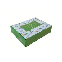 Emballage pliable pour cosmétiques, séparateurs en carton ondulé marron économiques, boîte d'abonnement pour femmes, boîte Saint-Valentin, boîte avion