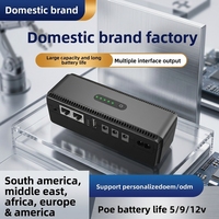 Mini DC UPS Sumber Daya Tanpa Interupsi 18W untuk Rumah Tangga, Pemantauan Router, Baterai Cadangan Darurat DC Khusus DC1018P