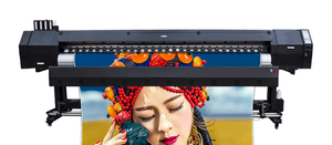 Imprimante XTEK grand format 3,2 m à solvant écologique piézoélectrique, haute vitesse avec 2 têtes d'impression XP600 pour impression sur vinyle publicitaire - Product Image 1