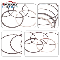 RACEORLY 11258693017 11255A2B439 Jeu de segments de piston fendus 82mm 1,2 + 1,5 + 2,0 pour BMW B48B20 2.0T faible puissance
