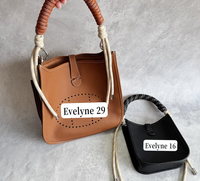 Sangle de sac à main d'épaule de remplacement faite à la main, en paracorde tressé, en fibre de nylon, poignée de sac en corde d'escalade torsadée