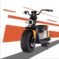Scooter électrique Citycoco pour adultes avec moteur double moyeu 2000/3000W, rampes de route, scooter de mobilité 60V