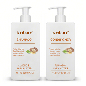 ชุดผลิตภัณฑ์ปลูกผมออร์แกนิค ป้องกันผมร่วง แชมพูและครีมนวดขิงแก่สูตรธรรมชาติที่ดีที่สุดสำหรับการปลูกผม - Product Image 1