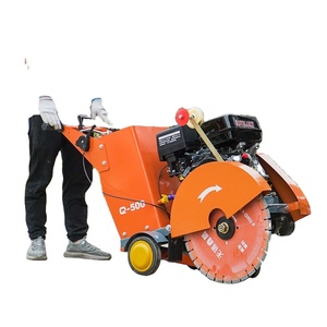 Gasoline Concrete Cutting <b>Machine</b>, Asphalt <b>Road</b> Surface Cutter, Low Maintenance Concrete Saw, Engine Motor Gear Pump - Product Image 1