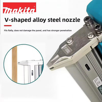 Pistolet à clous professionnel Makita DFN350G de qualité industrielle, moteur sans balais, longueur de clou 10-30 mm, acier inoxydable