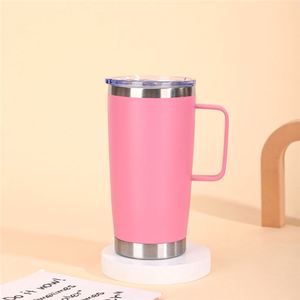 BPA Free Drinking Tumbler Car Cup Holder Fit Insulated Cup 20Oz Stainless Steel <b>Coffee</b> Mug Holiday Gift Sets ASM26 - Product Image 4