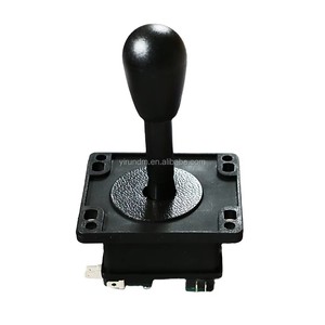 Joystick Arcade Estilo Español con 4 Microinterruptores, Bola Superior Roja y Negra, Repuestos para Máquinas de Juego - Product Image 6