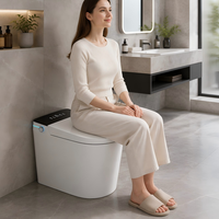 Toilette intelligente en gros, prix d'usine, haute qualité, toilette intelligente à poser au sol pour les distributeurs et importateurs d'articles sanitaires
