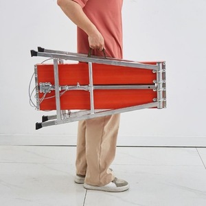 Plataforma de Trabajo Ajustable de Aluminio |   Taburete Plegable Portátil Tipo <span class=keywords><strong>Andamio</strong></span> para Pintar y Lavar Autos |   Peso ligero 150 kg - Product Image 3