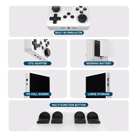 Console de jeux rétro sans fil HX Gameboy R36S pour enfants de 8 à 12 ans, console amusante avec écran de 3,5 pouces, jeux de carnaval rétro R36S