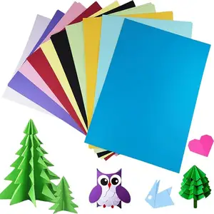 Personalized Assorted Colors Poster Board Paper Bulk Poster Boards for Craft School Projects (Multicolor 50 Sheets)